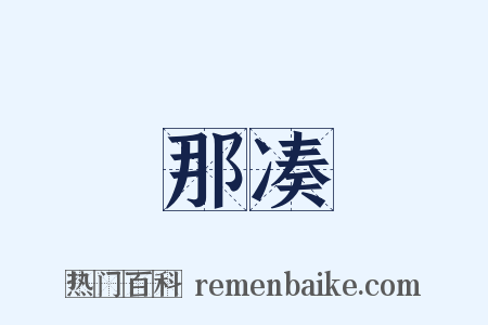 那凑是什么意思的图片